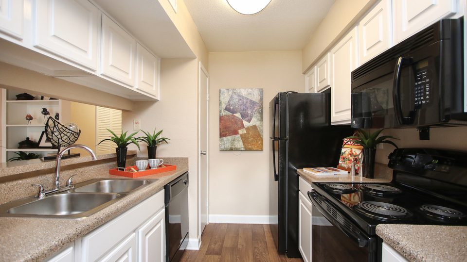 kitchen at The Westmount at London Park